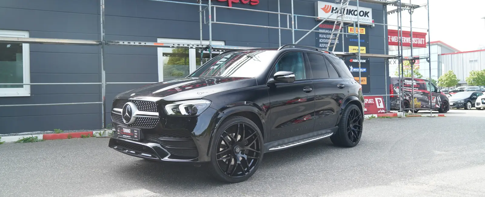 Der Mercedes AMG GLE MKII SUV Typ 167 auf Gambit Felgen
