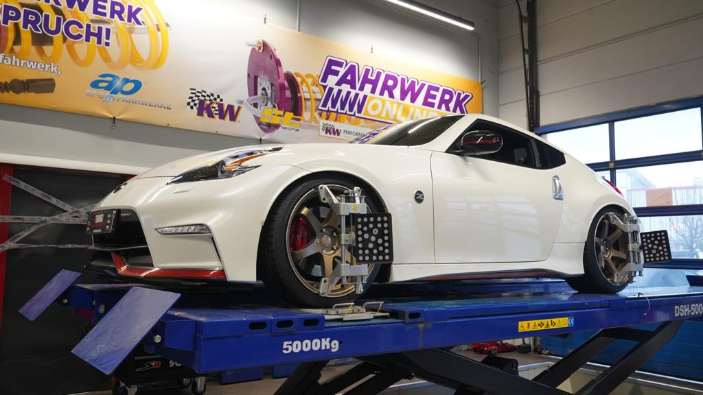 Nissan 370Z Nismo Edition mit KW Gewindefahrwerk