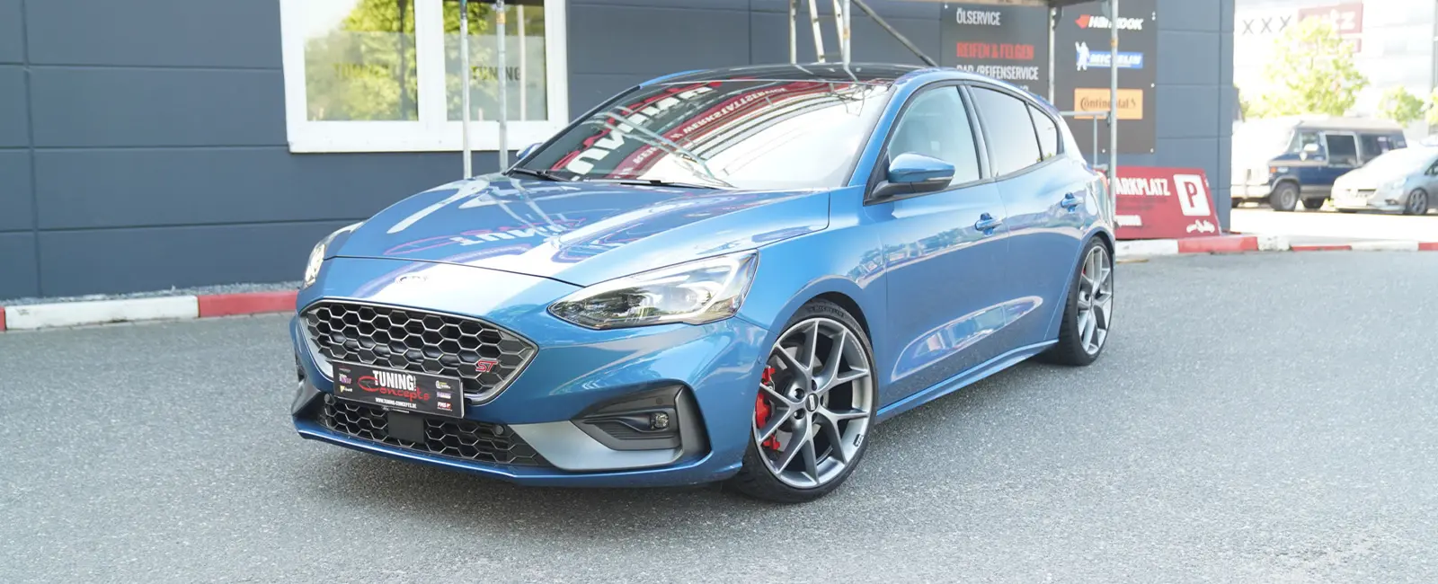 Der Ford Focus Typ DA3/DB3 auf BBS SR Felgen